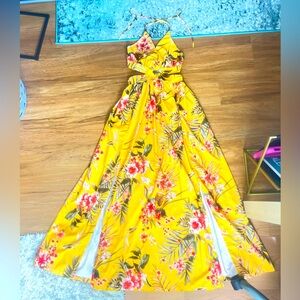 Sunshine Soirée, The Island girl dress.